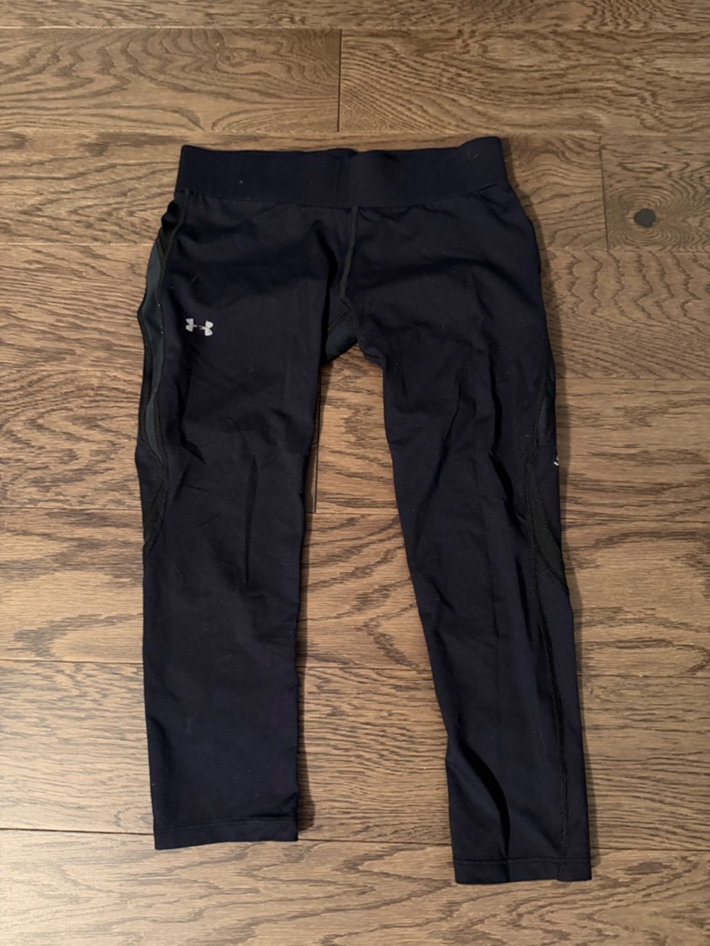 Under Armour Black Performance Running Tights